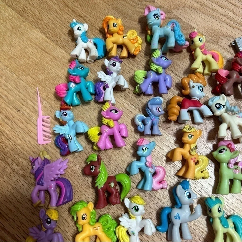 My Little Pony Miniature Lot Mashems Pinkie Pie Flutter Shy Starlight Glimmer
